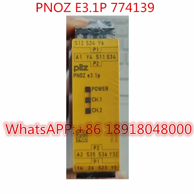 

Brand New,PNOZ E3.1P 774139, original.