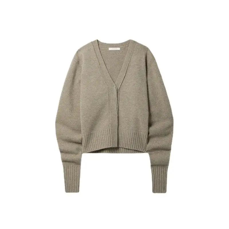 

Women's Knitted ort Cardigan Vest Simple Casual Wool Blend Home Comfort Wear Cotton Polyester Viscose Blend Batobe