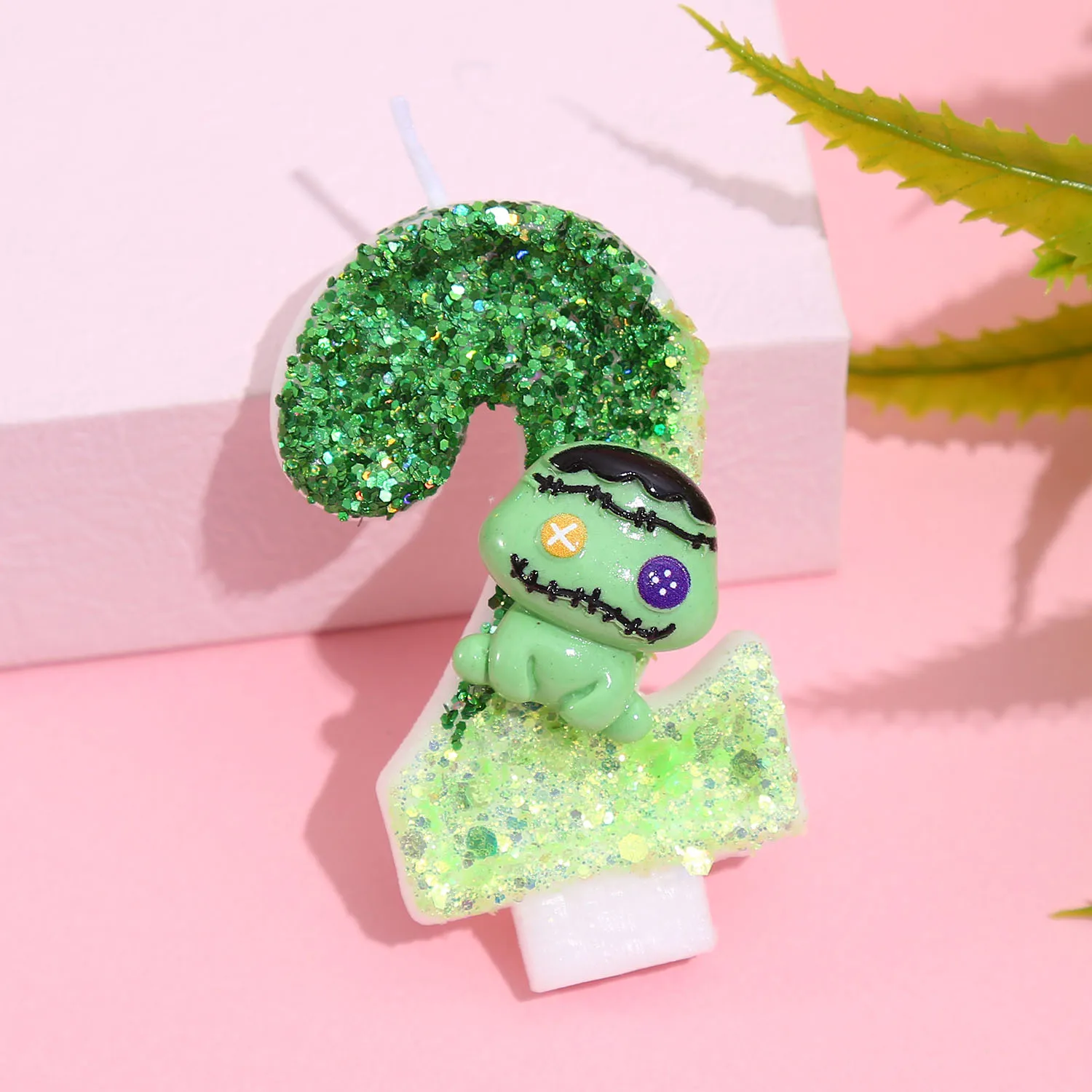 Digitale Kerzen Halloween Geist Kreative Kerzen Handgefertigte Kerzen Kuchendekorationen