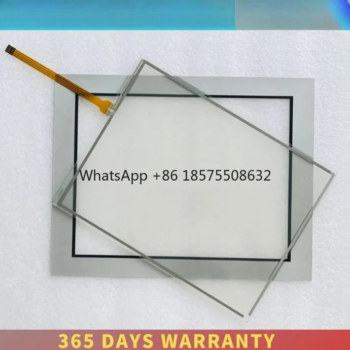 Touch Screen Panel Glass Digitizer for AGP3600-T1-D24 AGP3600-T1-AF with Front Overlay Protective Film 3280024-14 3280024-13