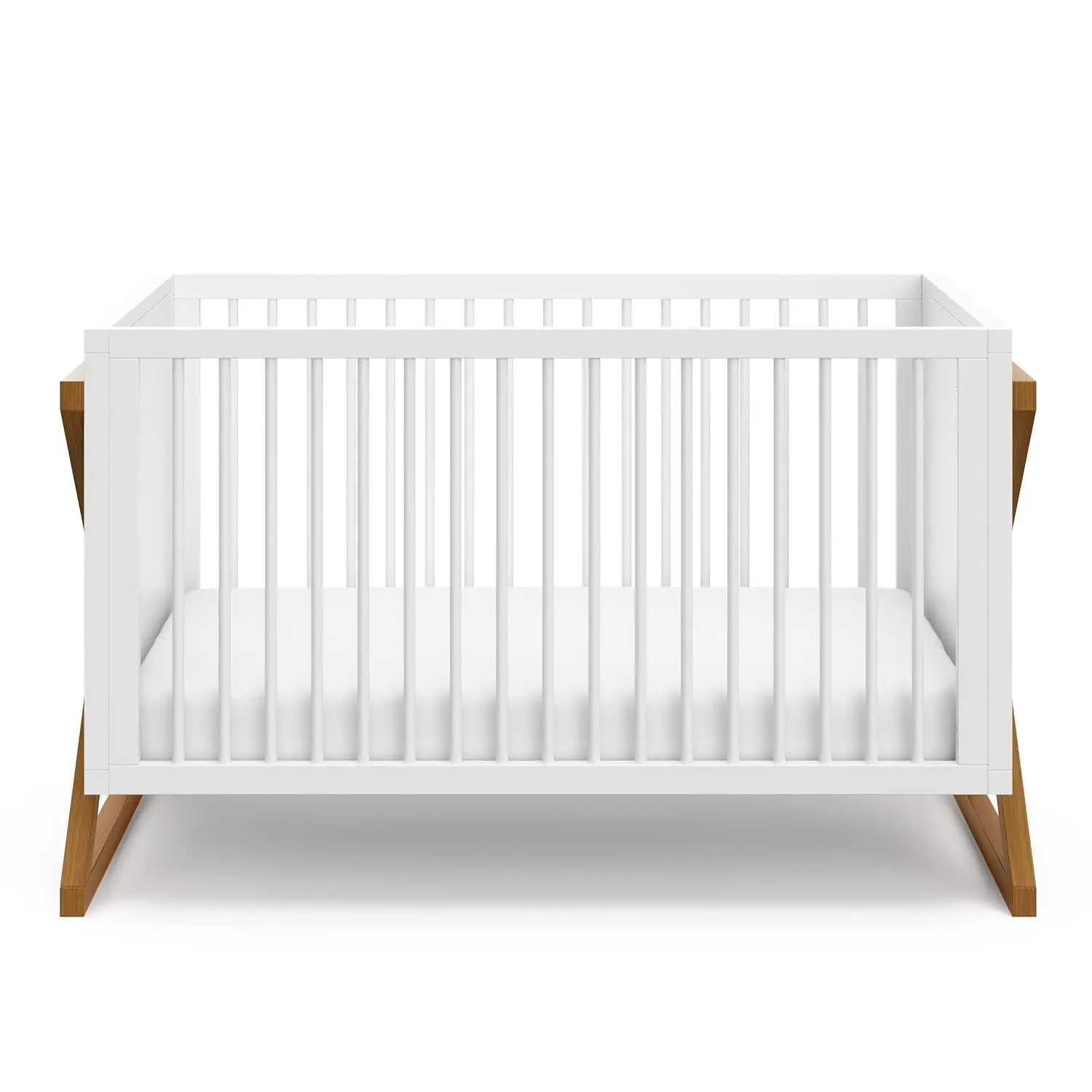 Storkcraft Equinox 3-in-1 Convertible Crib (Vintage Driftwood) Easily Converts to Toddler Bed & Daybed, 3-Position Adjustable