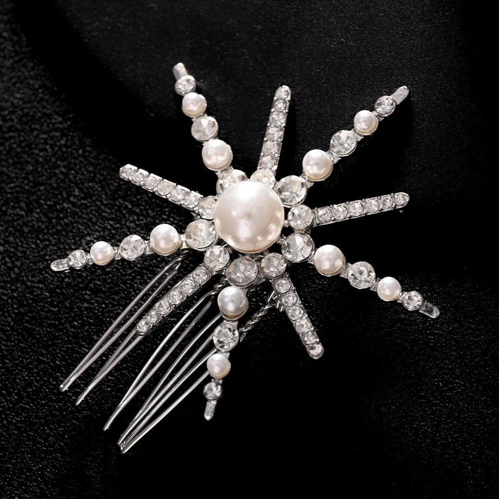 مشط شعر عباد الشمس على شكل عنصر ساخن لحفلات الزفاف، مزاج الأميرة الأنيق، شعر العروس المضفر، أغطية رأس عصرية لحفلات الزفاف