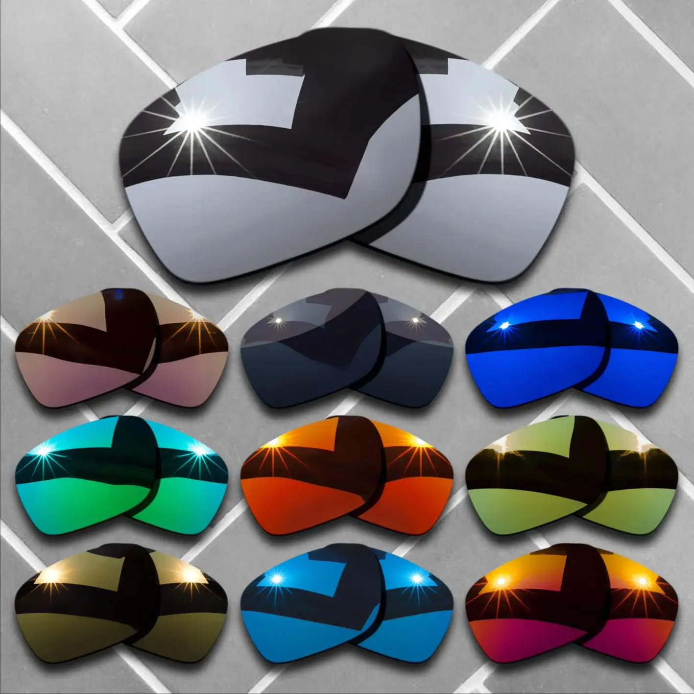 

Сменные линзы для поляризационных солнцезащитных очков для оправы Oakley Latch SQ (Asia Fit) — несколько вариантов