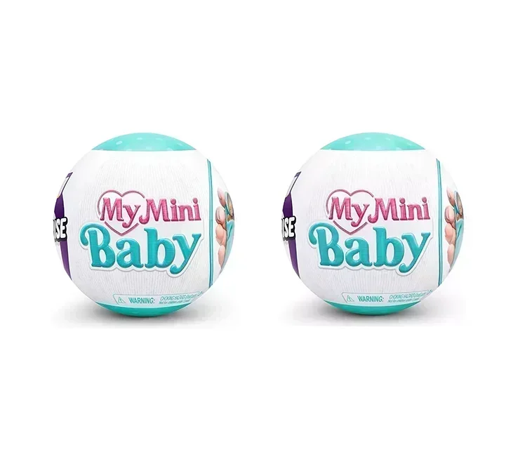 Zuru mein mini baby mini verse anime fiugres diy mini überraschung 5 action figuren mini vers spa dekoration geburtstags geschenk für kinder