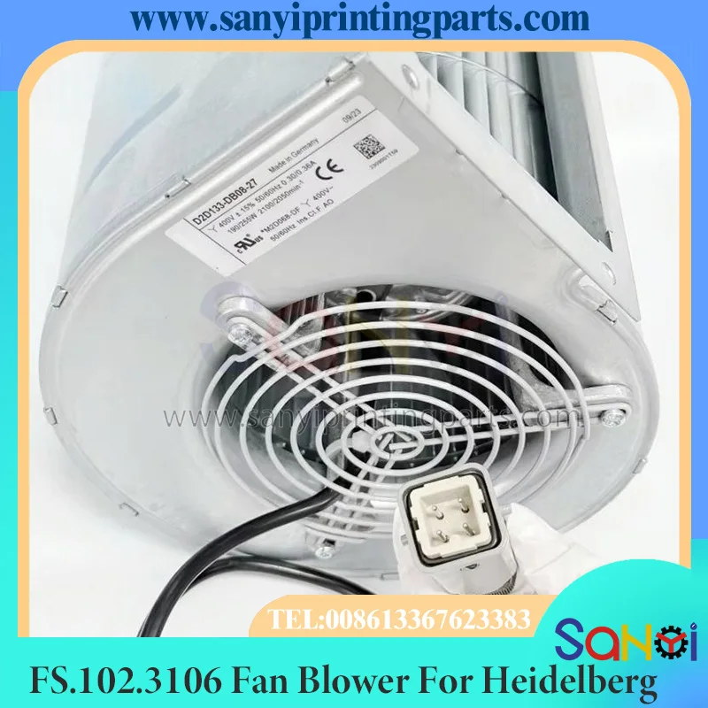 FS.102.3106 D2D133-DB08-27 Cooling Fan Blower for Heidelberg Offset Printing Machine Parts