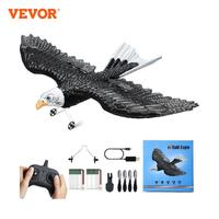 VEVOR RC Plane Wingspan Eagle Aircraft Fighter 2.4G 2CH with 2 Batteries 6-Axis Glider Airplane Foam Boys Toys for Children