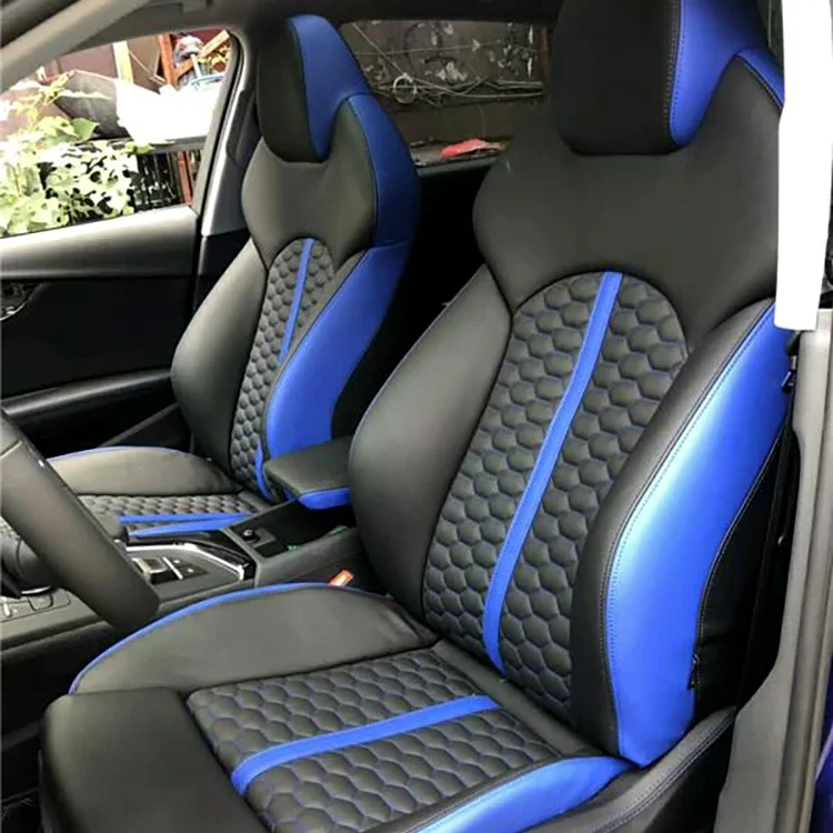 High Quality carbon fiber luxury car sport Style racing seat For Audi RS4 B9 B9.5 funda asiento coche