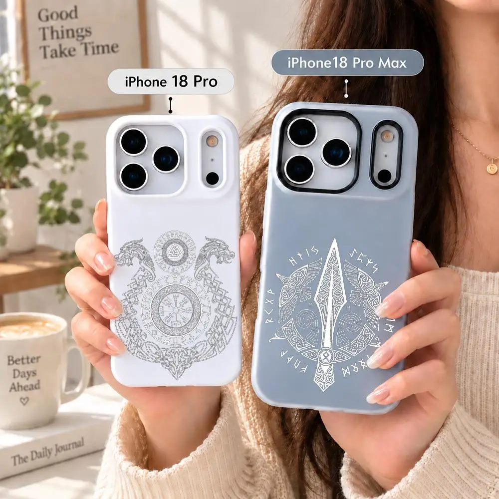 Vintage Culture V-VikingS Phone Case Luxury Candy Color 2 IN 1 Case For iPhone 18 17 Air 16 15 14 13 Pro Max For Cover