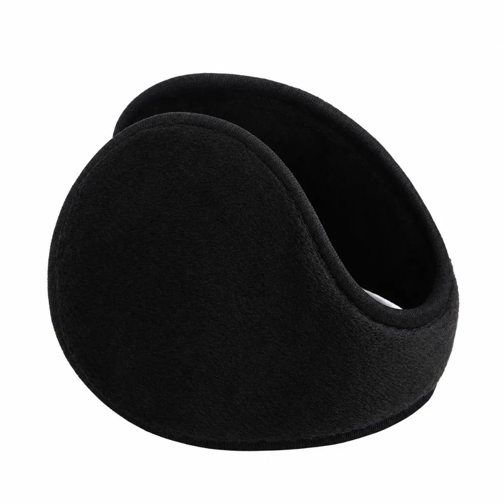 Portable Thicken Warm Ear Muffs Windproof Velvet Ear Covers Soft Cozy Fleece Ear Protectors for Men Women