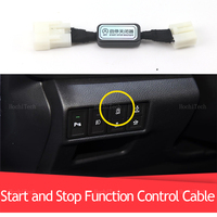 Stop Start Engine System Off Device Control Sensor Plug Stop Cancel Cable Memory Mode For Suzuki SX-4 Scross JY facelift 2016-20