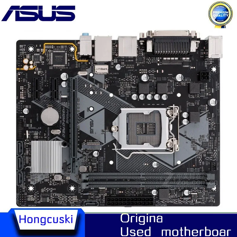 For ASUS PRIME H310M-D R2.0 Used original motherboard Socket LGA 1151 DDR4 H310 Desktop Motherboard