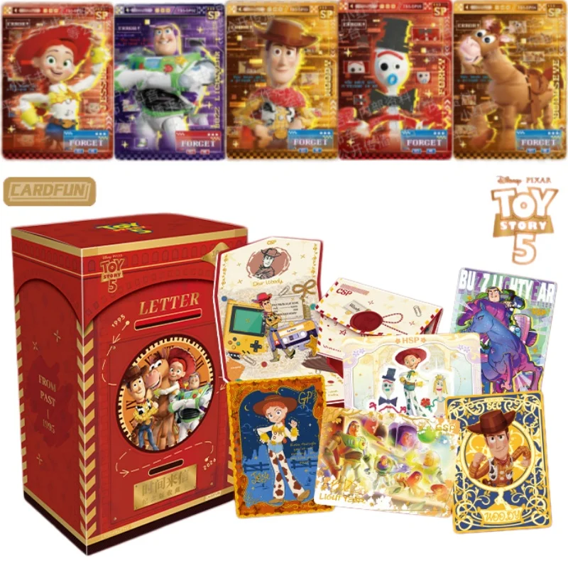 new-cardfun-toy-story-card-limited-edition-time-letter-series-trading-cards-premium-collection-card-gift-toy-for-kids