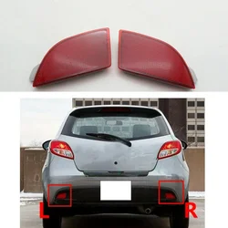 Car Accessories Rear Bumper Reflector Lamp Tail Fog Light For Mazda 2 Demio 2007-2016