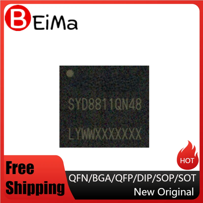 

(2-10piece) SYD8811 SYD8811QN48 Can Replace NRF52832 Ultra low energy bluetooth