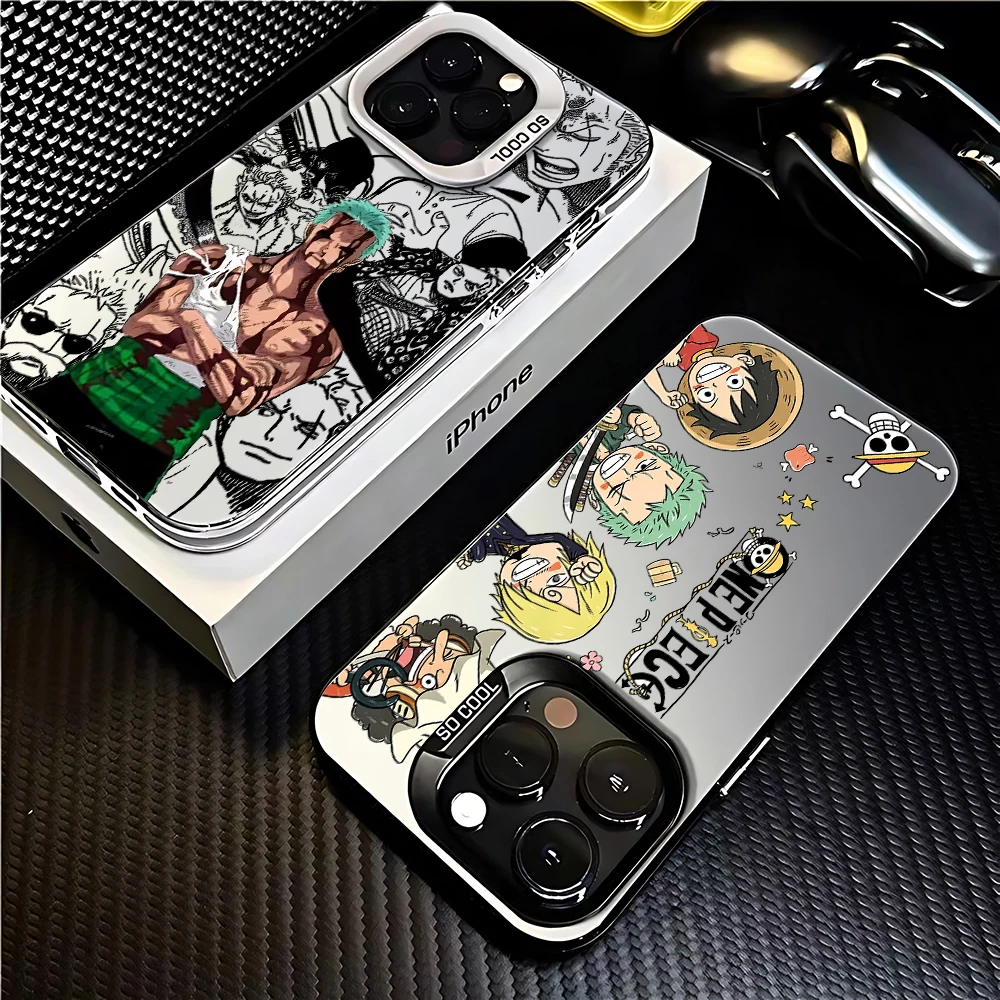Anime P-PieceS Z-Zoros Phone Case for Samsung Galaxy S26 S25 S24 S23 S22 S21 Note20 FE Ultra Edge Plus 5G Anti Fall Matte Cover