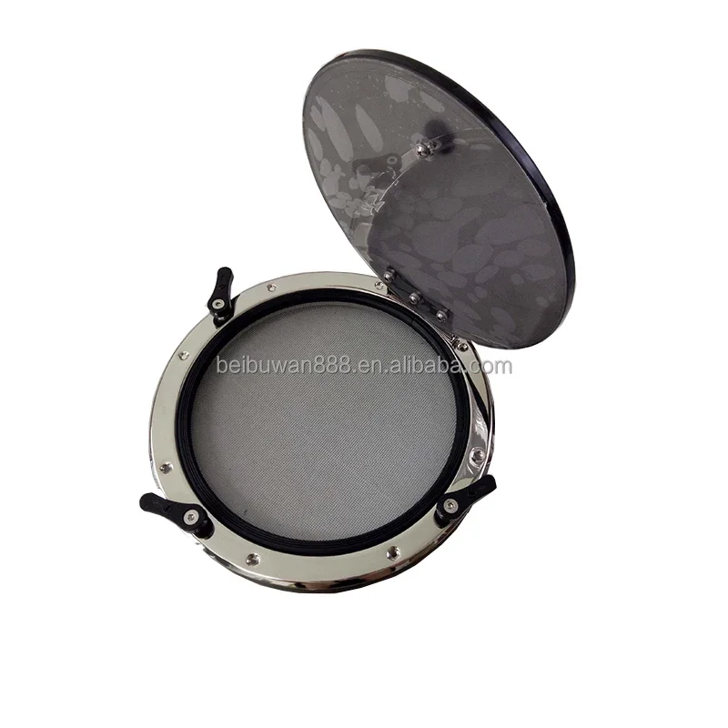 Circular Yacht Marine RV 316L Stainless Steel Boat Porthole Skylight Side Window Portlight Hatch