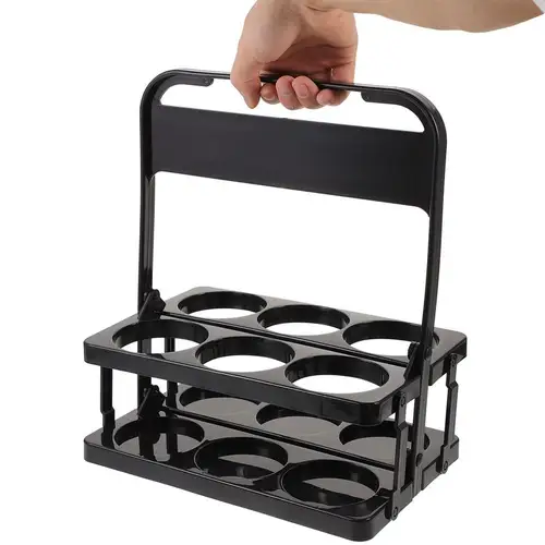 Imagen 2 del producto Soporte para botellas deportivas, soporte para botellas de agua deportivas, soporte para bebidas de agua de 20 litros, soporte para almacenamiento de tazas, contenedor de almacenamiento para tazas de fútbol