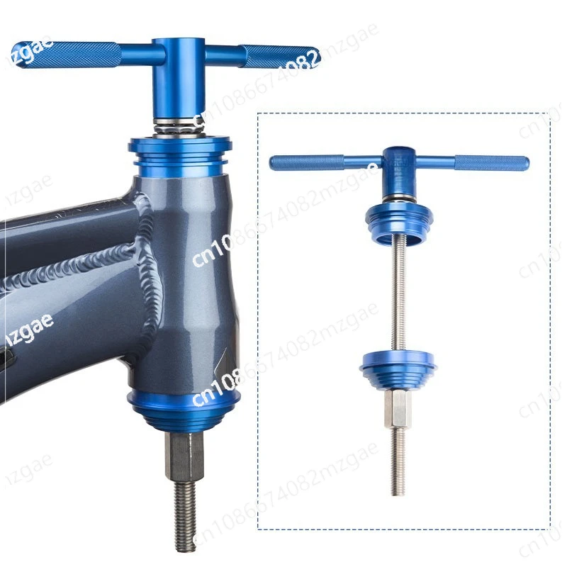 Press-in center axis tool, chain cutter removal, repair tool, driving press-in bowl set, installation tool