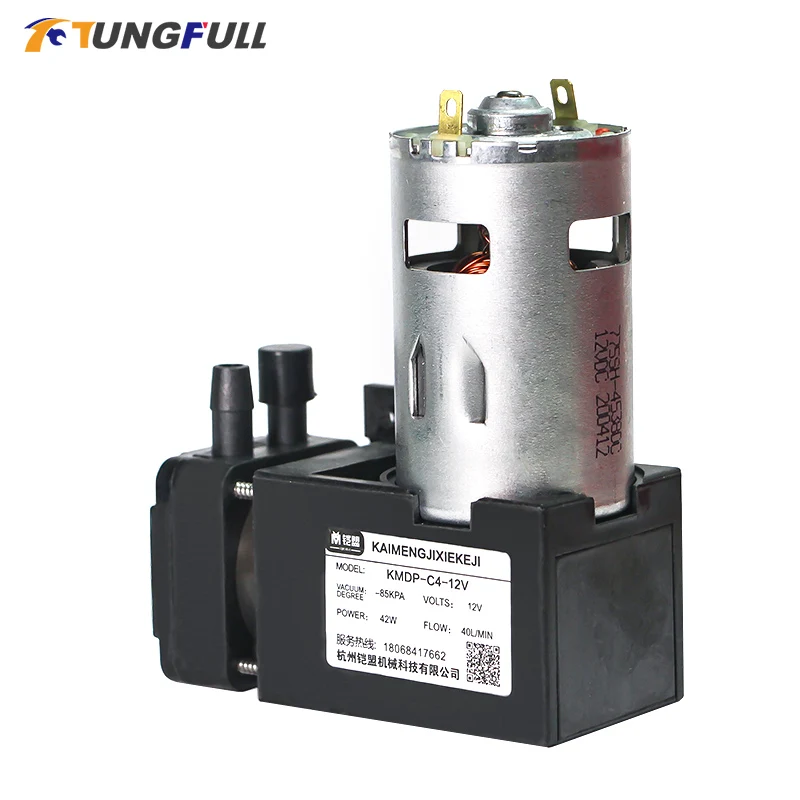 

DC 12V Mini Vacuum Pump 20L/min Large Flow Small Screen Separator Vacuum Pump Negative Pressure Suction Diaphragm Pump 220V