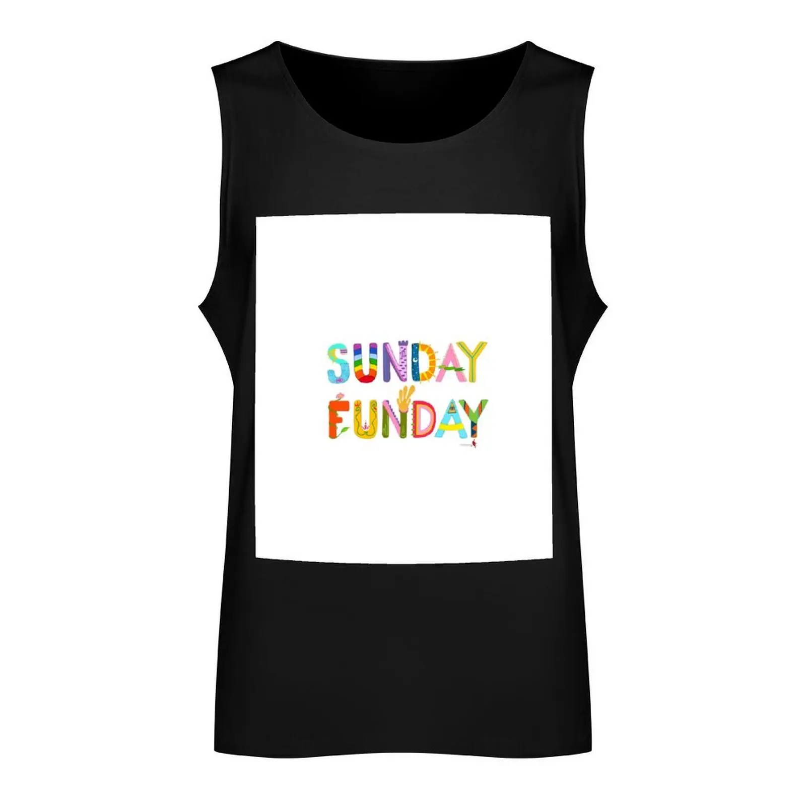 Sunday Funday Tank Top Sleeveless top sleeveless jackets