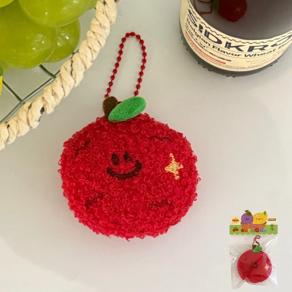 

Cartoon Fruit Plushie Bag Pendant Soft Guava Strawberry Lychee Cute Key Chain Blueberry Durian Kiwi Stuffed Keychain Kid Gifts