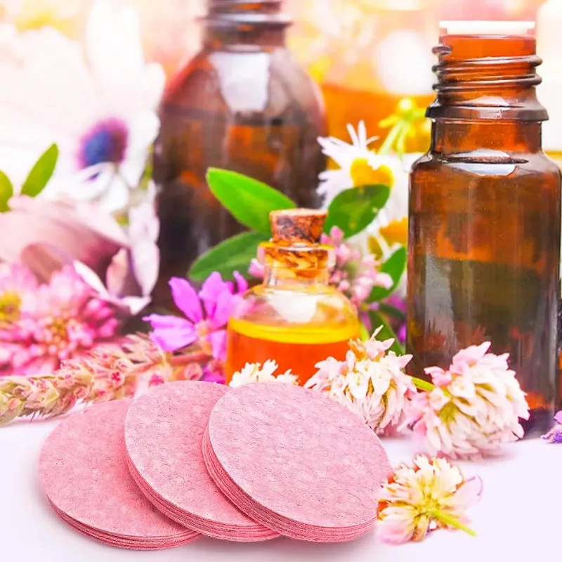 50-400PCS Spugne per il viso compresse Spugne per il viso rotonde in cellulosa Spugne per spa cosmetiche naturali Massaggio per la pulizia del viso