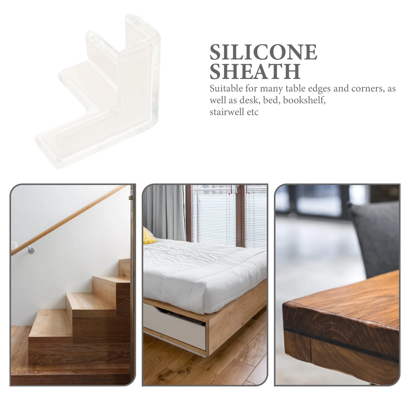 

20 шт. безопасные угловые ограждения, простые в использовании, без заусенцев, детские защитные бамперы для столов, шкафов, столов и других угловых ограждений