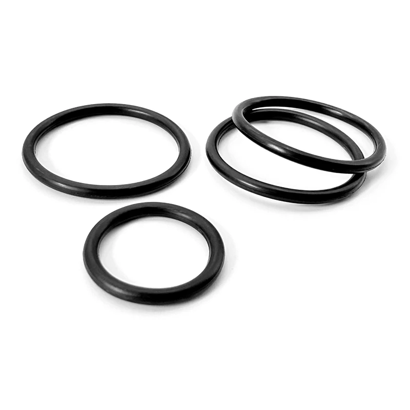 

CS 2.5mm Black Rubber NBR O Ring Seal Gasket 1000pcs OD 6~180mm Oil Resistant Insulation Mechanical Round Shape Seal