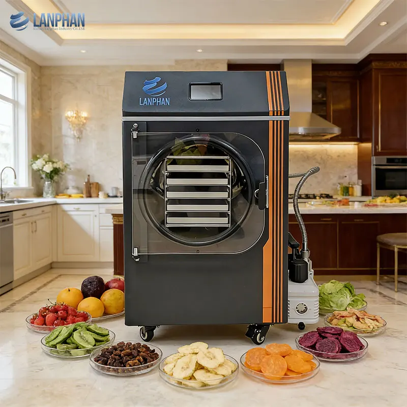 New Arrival Hfd-5S Home Freeze Dryer Lyophilizer 0.5m Area Digital Control Energy Food Processing