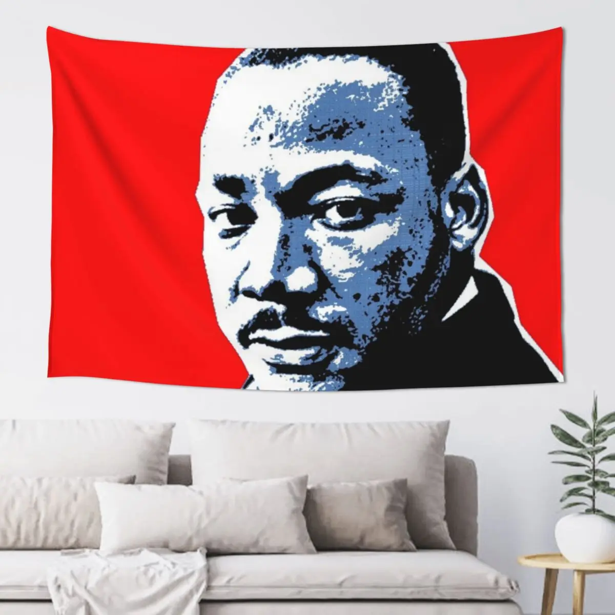 

MLK Tapestry Aesthetics For Room Bathroom Decor Custom Tapestry