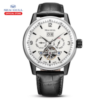 Seagull Men's Watch Automatic Mechanical Watch Business Casual Hollow Flywheel Multi-Function Dial Men's Watch 219.328