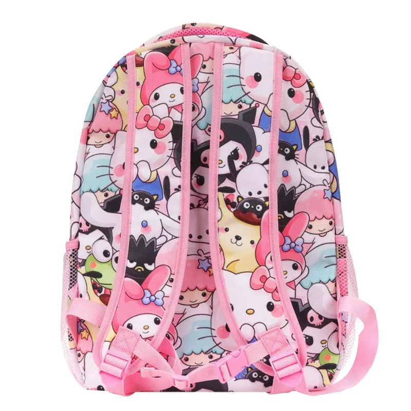 Sanrio Hello Kitty Rugzak Kuromi Rugzak Roze Mode Hoge Capaciteit Schooltas Lieve Meisjes Lichte Schooltas Kinderen Rugzak