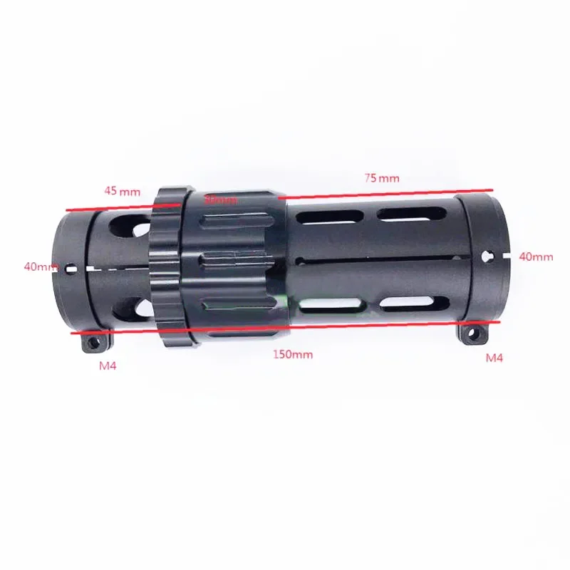 Four-six-eight axis plant protection UAV all-metal 40 to 40 folding piece horizontal folding vertical folding 40 carbon tube