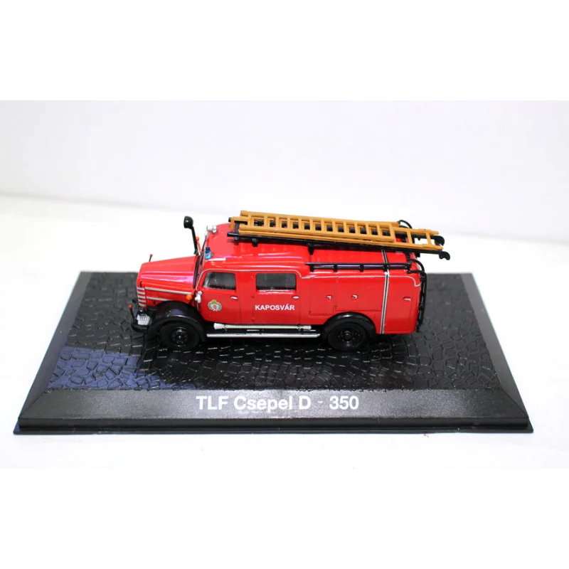 Diecast 1/72 escala motor de incêndio bomba água escada caminhão liga modelo carro brinquedo colecionável presente lembrança exibição ornamento