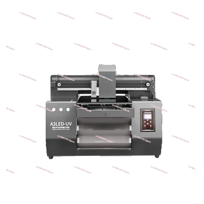 

UV printer small flat acrylic leather metal label PVC mobile phone case DIY pattern making printing machine