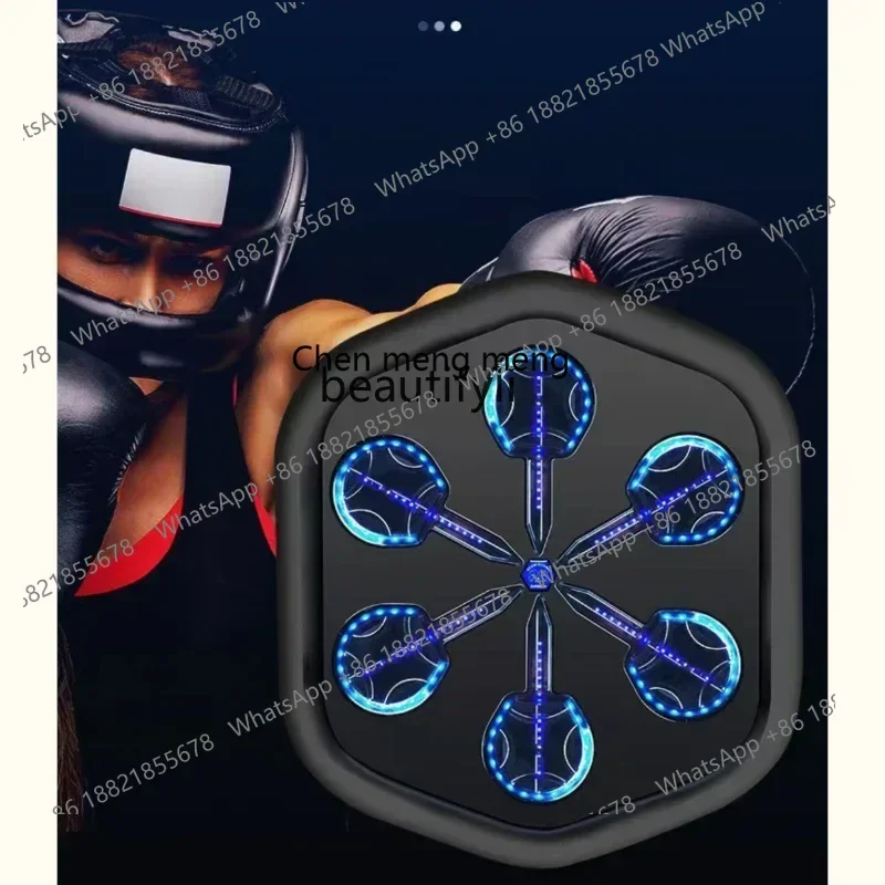 XzzMusic – cible de boxe intelligente, Machine de boxe, cible murale, suspension sans poinçon