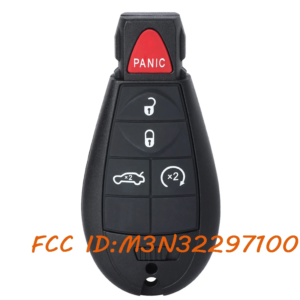 

KEYECU M3N32297100 56046773 Умный дистанционный брелок без ключа для Dodge Dart 2013 2014 2015 2016 433 МГц ID46 чип