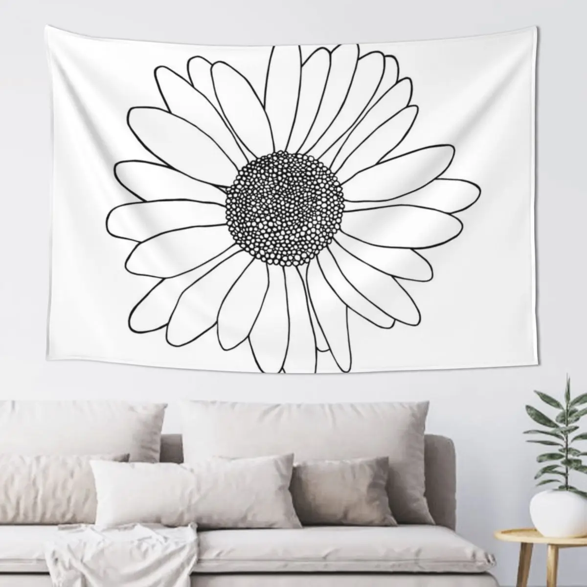 

Daisy Tapestry Kawaii Room Decor On The Wall Wall Art Tapestry