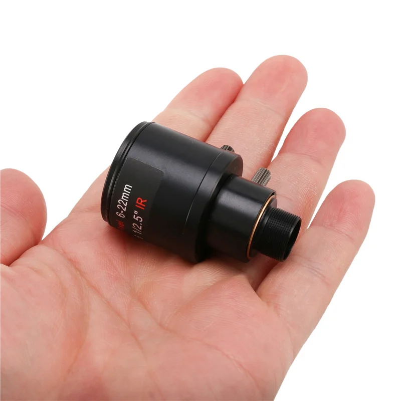 

3CGRO-3X CCTV Lens 1/2.5 Inch 6-22Mm 5MP M12 Mount Varifocal Lens F1.6 For 4MP/5MP CMOS/CCD Sensor Security IP/AHD Camera