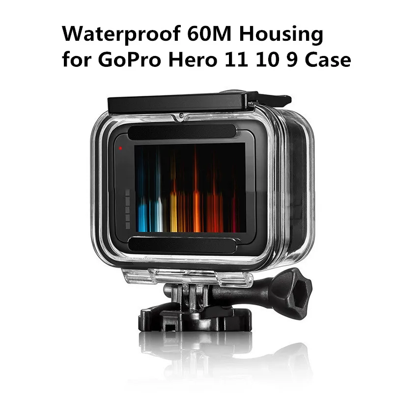 Wasserdichtes Gehäuse für Go Pro Hero 13 12 11 10 9, schützende Unterwasser-Tauchhülle für Go Pro Action-Kamera-Zubehör – Detail 13