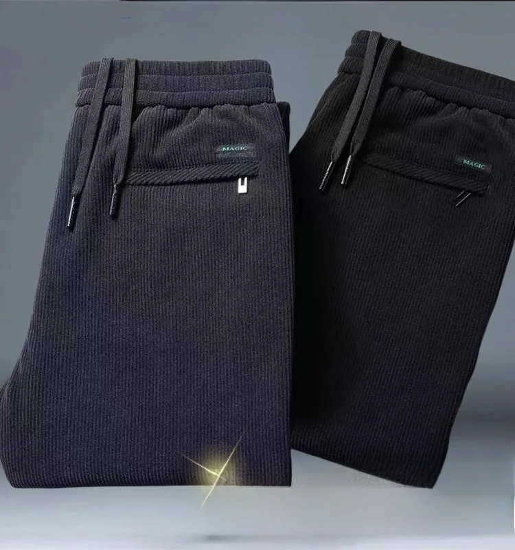 

Мужские вельветовые брюки Thiened Fce, прямая рабочая одежда, повседневные длинные брюки, осенне-зимняя верхняя одежда, большой размер