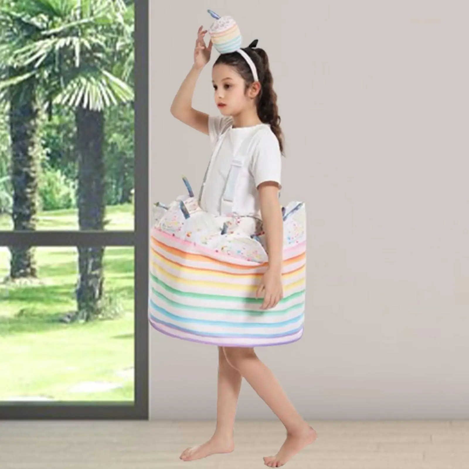 

Костюм торта для детей с головным убором, торт, косплей для сценического выступления, ролевая игра