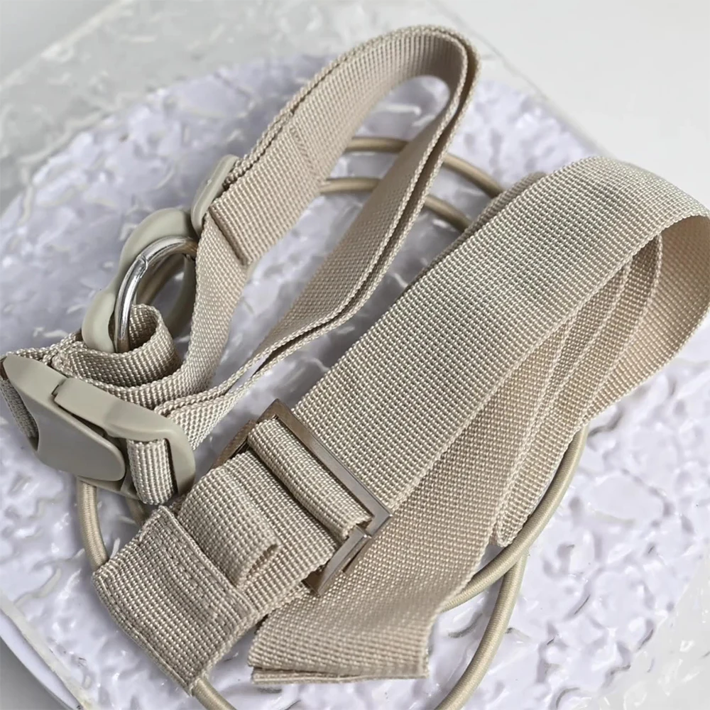 2-in-1 Elastischer Verstellbarer Gepäckgurt, Reisegepäck-Bungee-Gurt mit Schnellverschluss und Schloss, Geeignet für Rucksäcke – Detail 7
