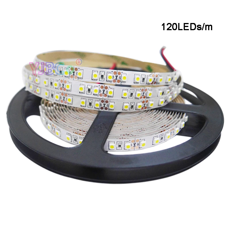 

5m SMD 2835 flexible LED Strip Light DC12V 120leds/m white/warm white/blue/green/red/yellow Lamp tape