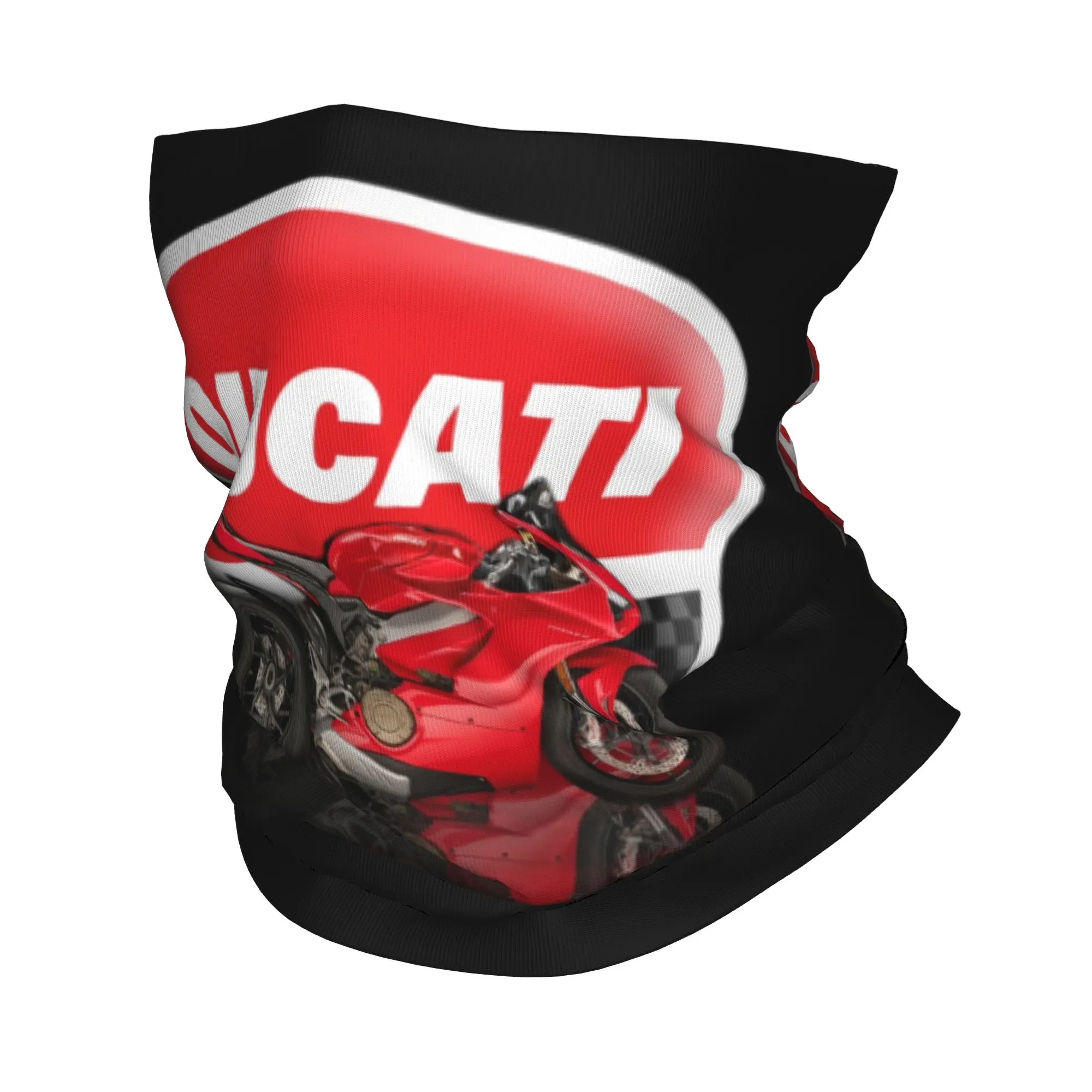Custom Speed Ducatis Racing Bandana Neck Gaiter Windproof Face Scarf Cover Men Women Motorcycle Headwear Tube Balaclava