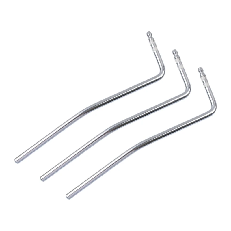 3Pcs 6mm Direct Insertion Electric Guitar Tremolo Arm Whammy Bar Crank Handle Tool Guitar Tremolo System Bridge Arm