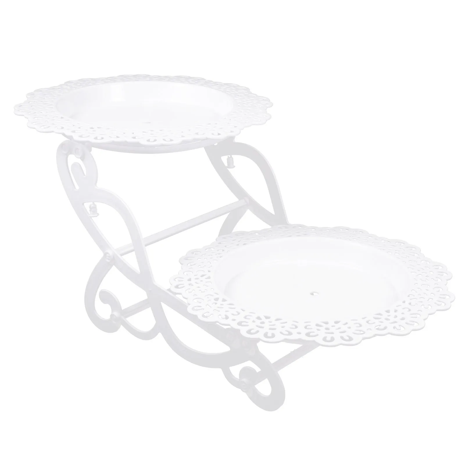 

1Pcs Cake Display Stand Plastic Dessert Tray for Party Elegant Fruit Storage Holder Exquisite Food Serving Rack