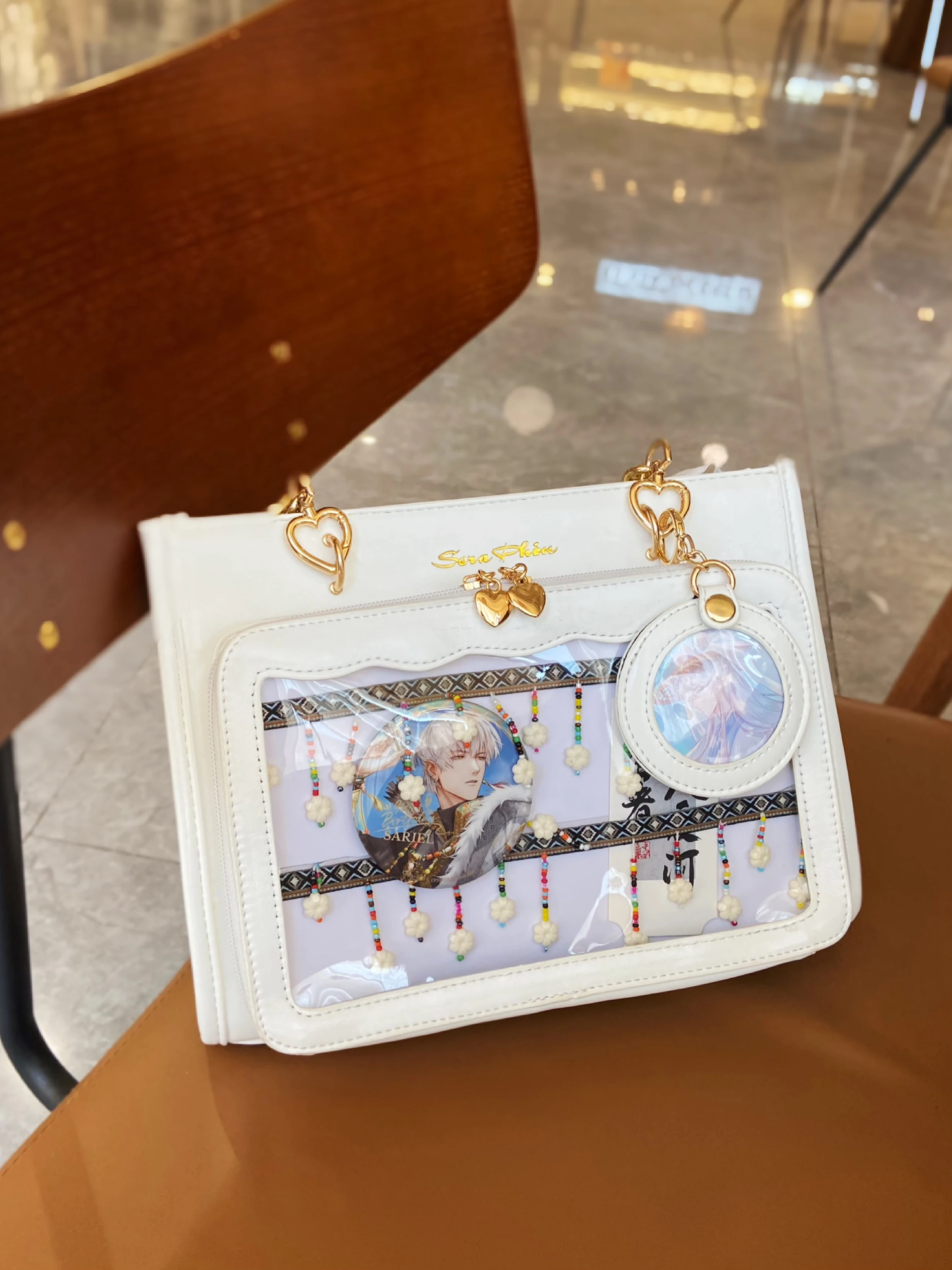 Horizontal Version Large Capacity Snack Volume Cartoon Backpack Japanese Sweet Portable Crossbody Bag Student Shoudler Bags