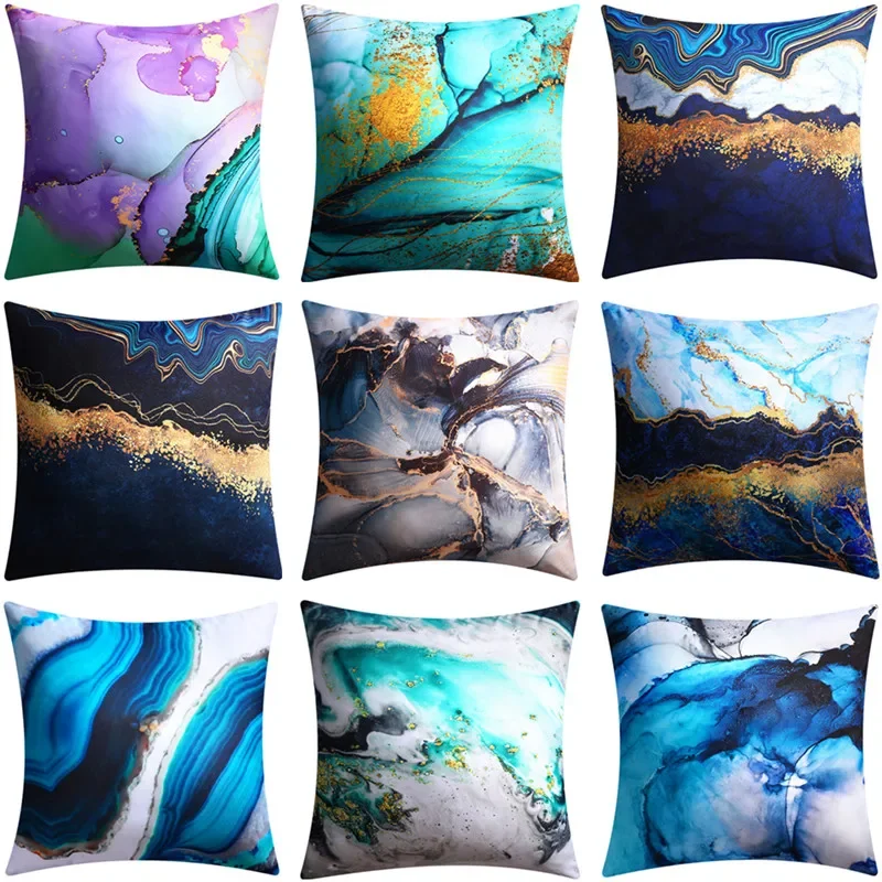 

Abstract Fluid Art Ink Design Pillowcase 45X45cm Cushion Cover for Sofa Modern Living Room Decorative Pillow Covers Home Decor