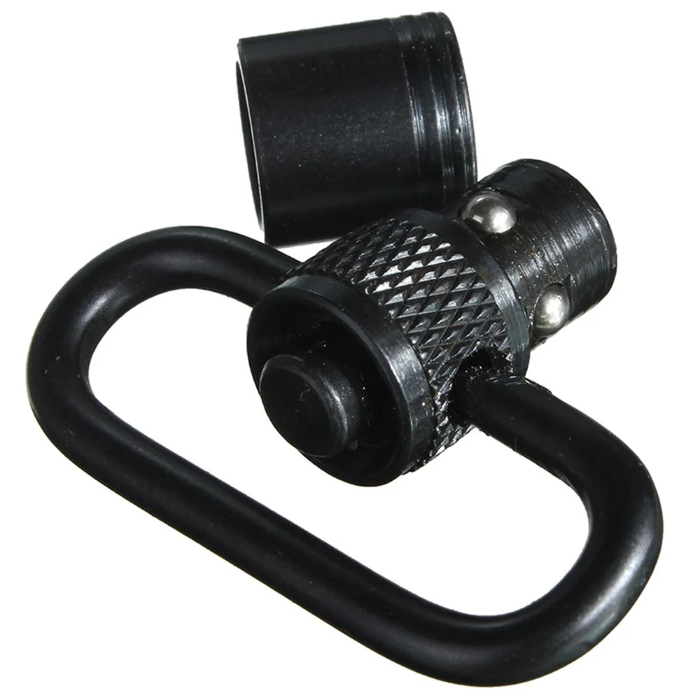 

Metal Quick Detach Release Sling Swivel Mount Ring Carabiner Pattern Knurled Strap Buckle